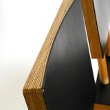 Two rare demountable plywood chairs by Axel Kufus model Stöcke for Atoll