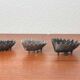 Stackable metal ashtray hedgehog mid-century USSR, 1960s, set of 6