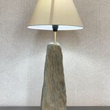 Natural stone lamp