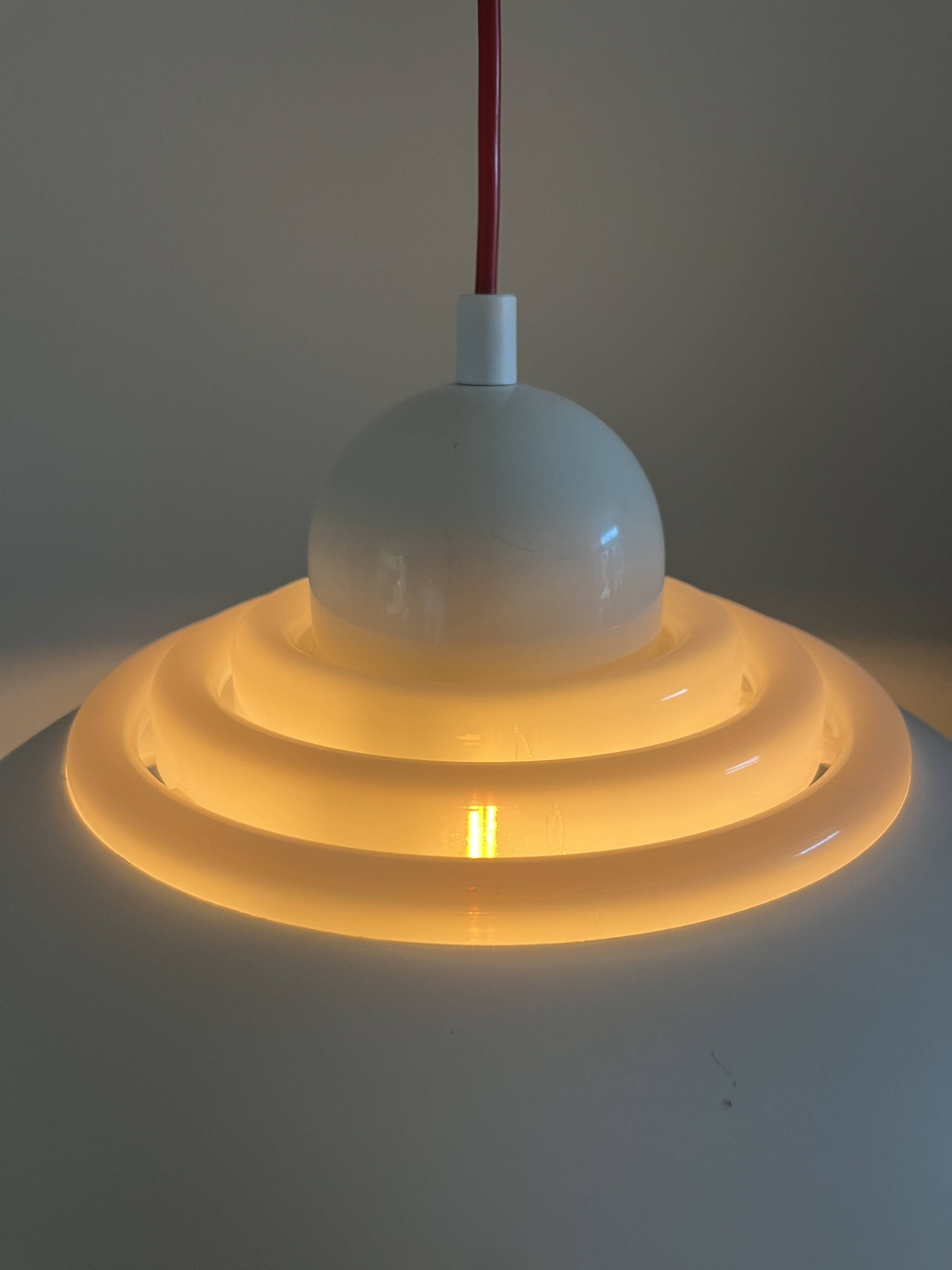 Vintage UFO pendant - Knud Christensen - Danish design lamp