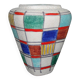 VINTAGE COLORFUL VASE GERMANY 1960