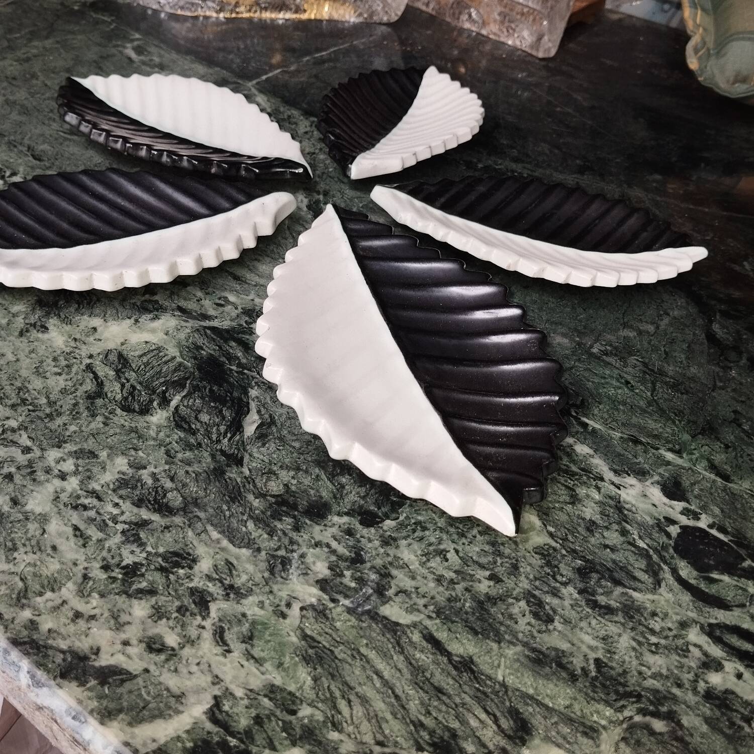 5 ceramic bowls Cerenne Vallauris 50s