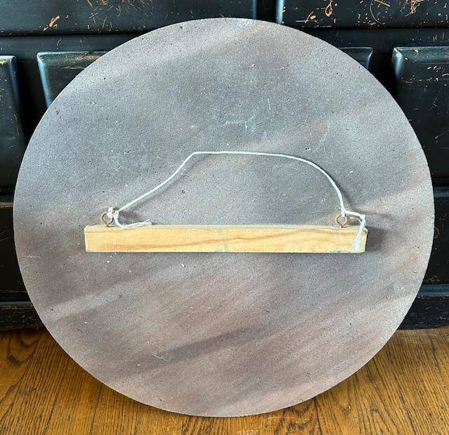 Large François Lembo Mirror 1970 Vallauris - 50 Cm