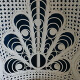 White Emmanuelle armchair