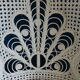 White Emmanuelle armchair
