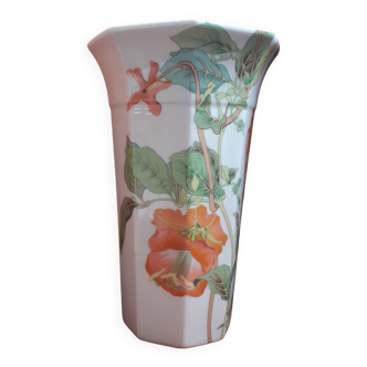 Vase vintage Limoges signé George Boyer