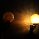 Bubble Glass Wall Lamps, Denmark 1960s, Set of 2