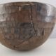 Ancient peulh calabash african art primitive arts vintage / africa / mid-century