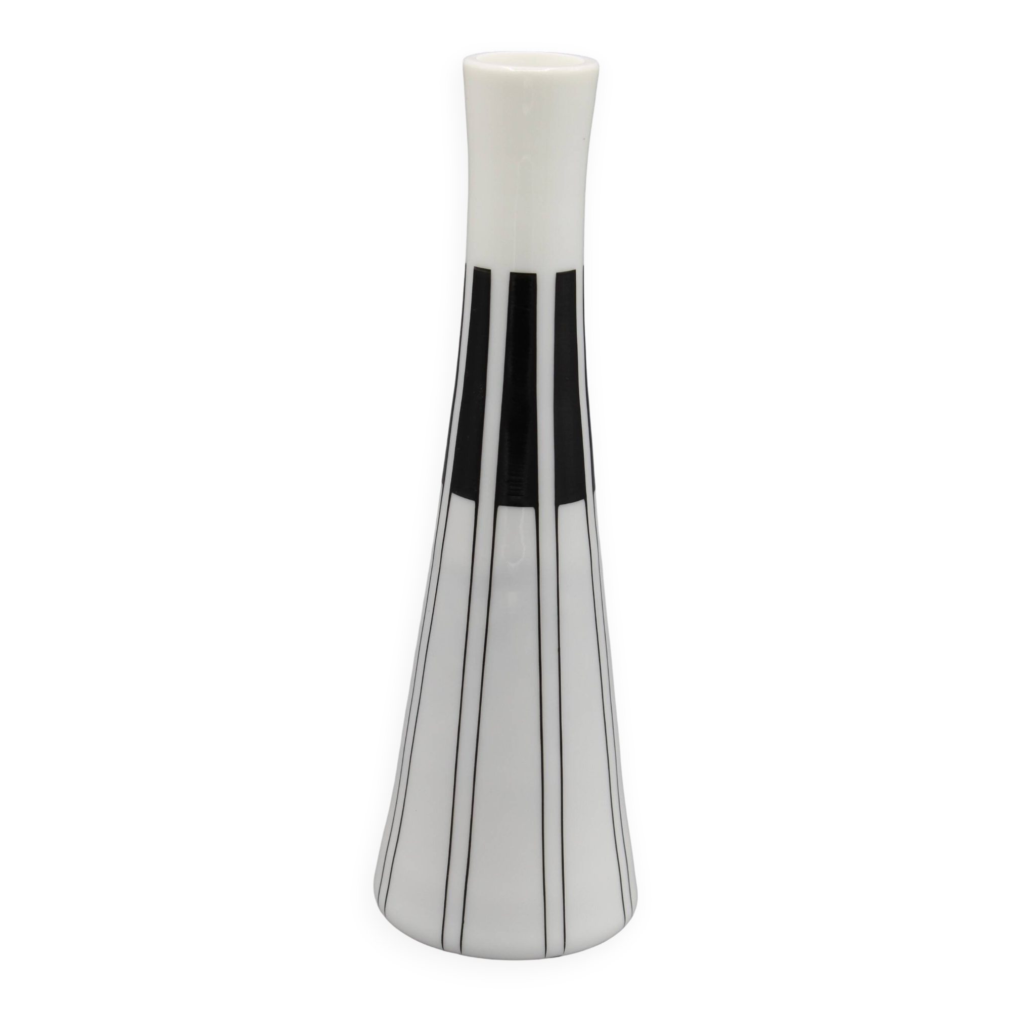 Old vintage glass vase scandinavian design sixten wennerstrand johansfors randi