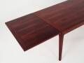 Rosewood table, Danish design, 1970s, manufacturer: Skovby