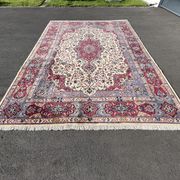 Tapis Kashmar Signé : "Royal" Vers 1950. 400x300 cm