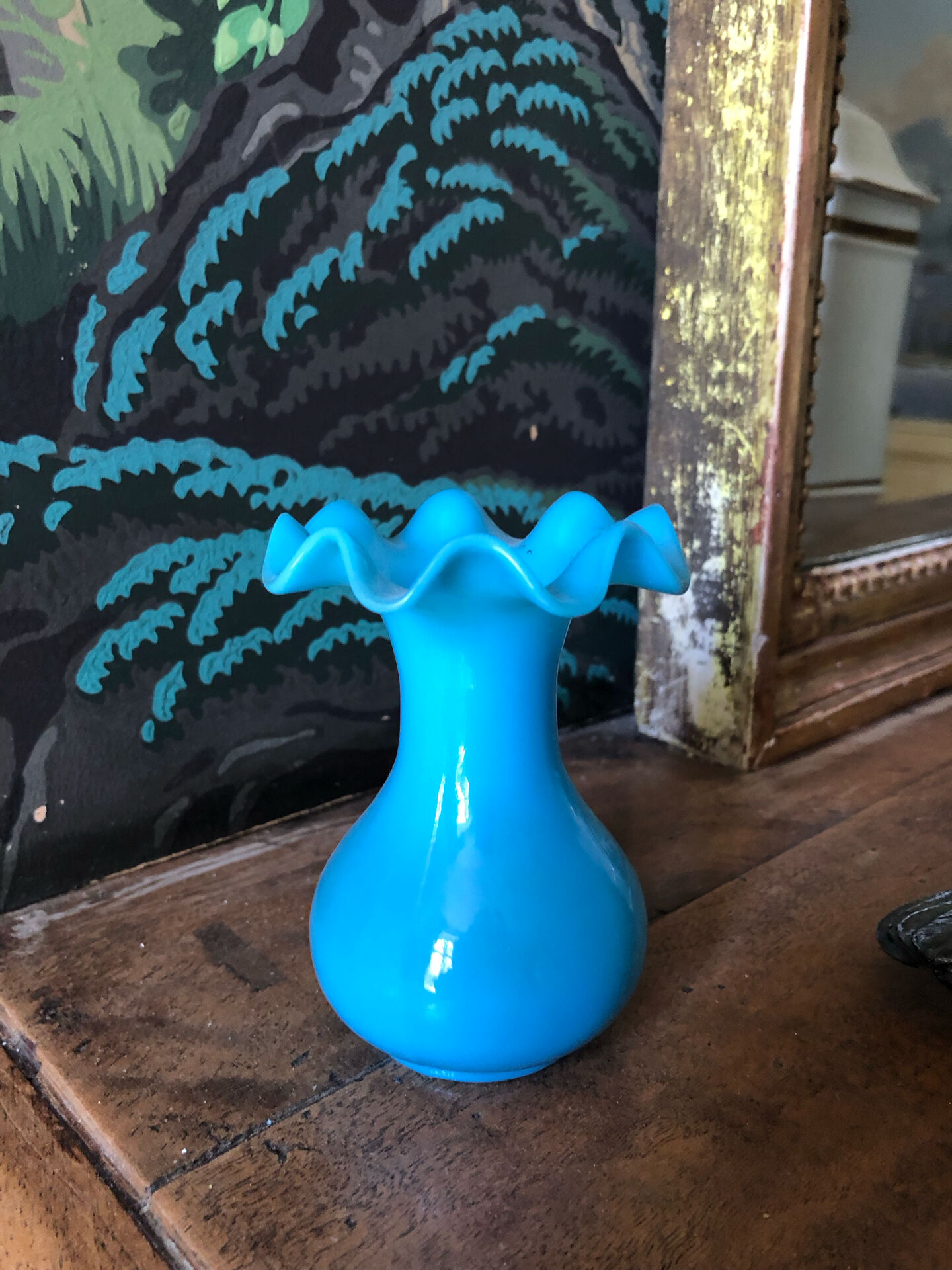 Soliflore / small blue vase