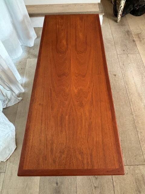 teak coffee table, Denmark 1960s