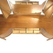 Coiffeuse scandinave en orme, Swedish Modern, Suède, 1940