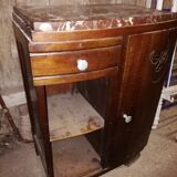 1950s art deco bedside