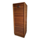 Armoire à rideau vintage en chêne | France | 1960s–1970s