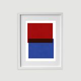 Peinture faite à la main encadrée