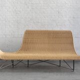Daybed/ sofa in rattan, 1990’s