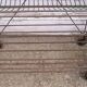 Metal display on wheels with 4 removable baskets 1960/70