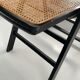 Chaise pliante cannée