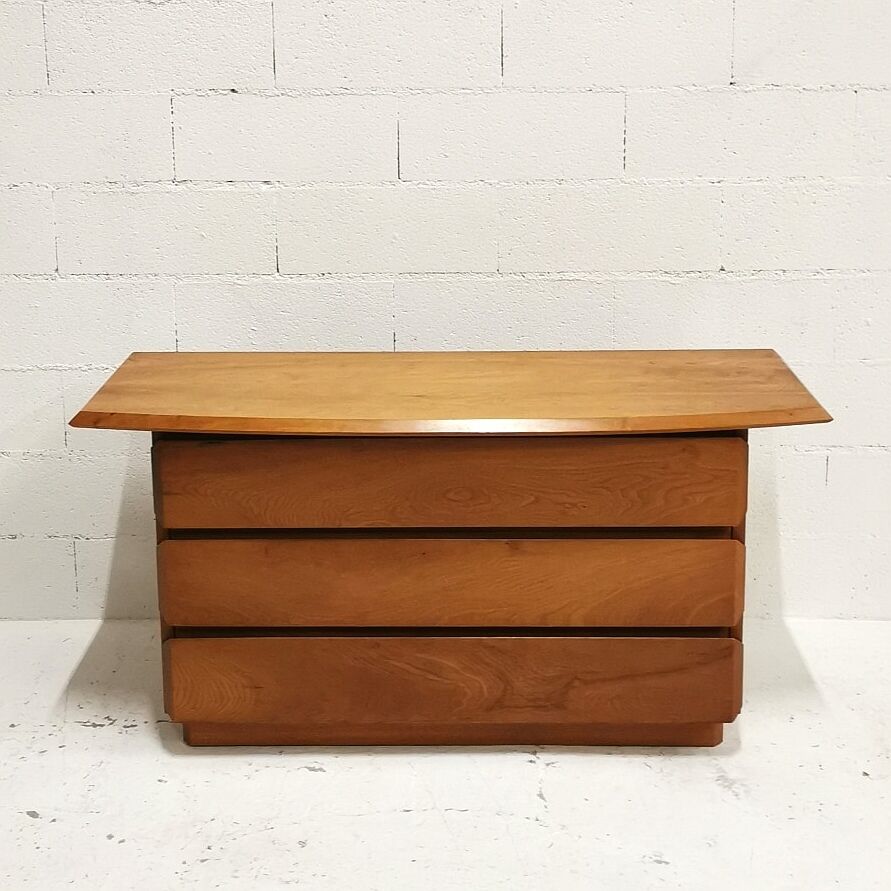Elm chest of drawers, Roche bobois