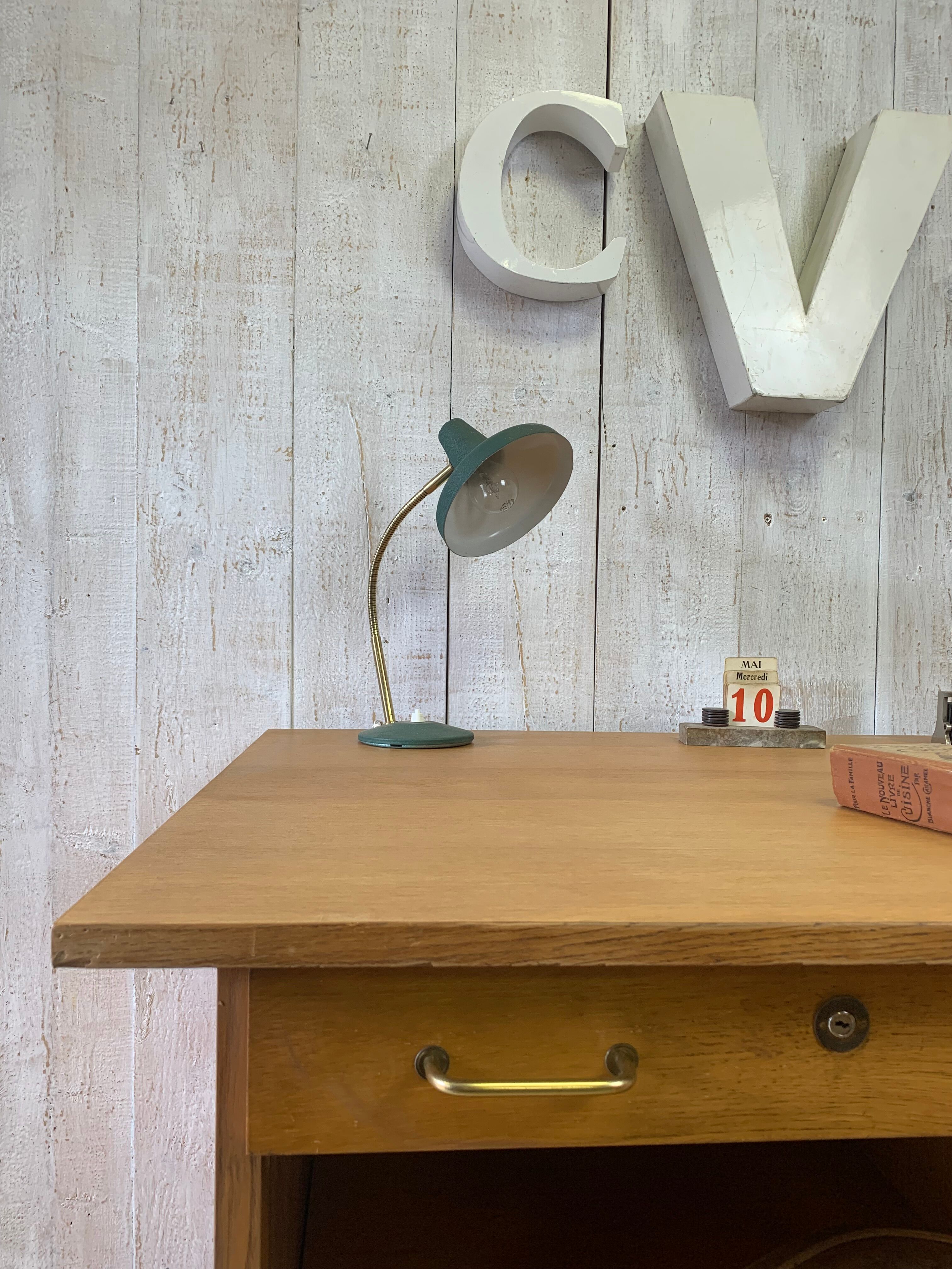 Vintage "spirol" desk