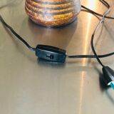 Vintage stoneware table lamp by Accolay, 70s