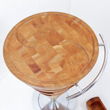 Cone-shaped kitchen unit with drawers