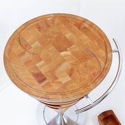 Cone-shaped kitchen unit with drawers