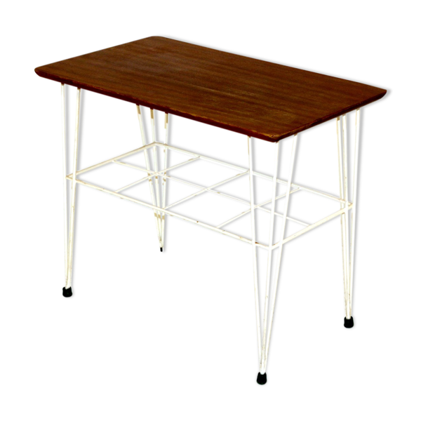 Table ''Stringbord'' en acajou, Suède, 1950