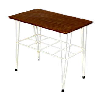 Table "Stringbord" in mahogany, Sweden, 1950