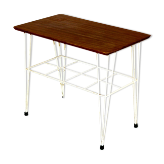 Table "Stringbord" en acajou, Suède, 1950