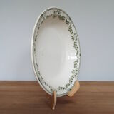 Hollow round dish Badonviller model Champagne