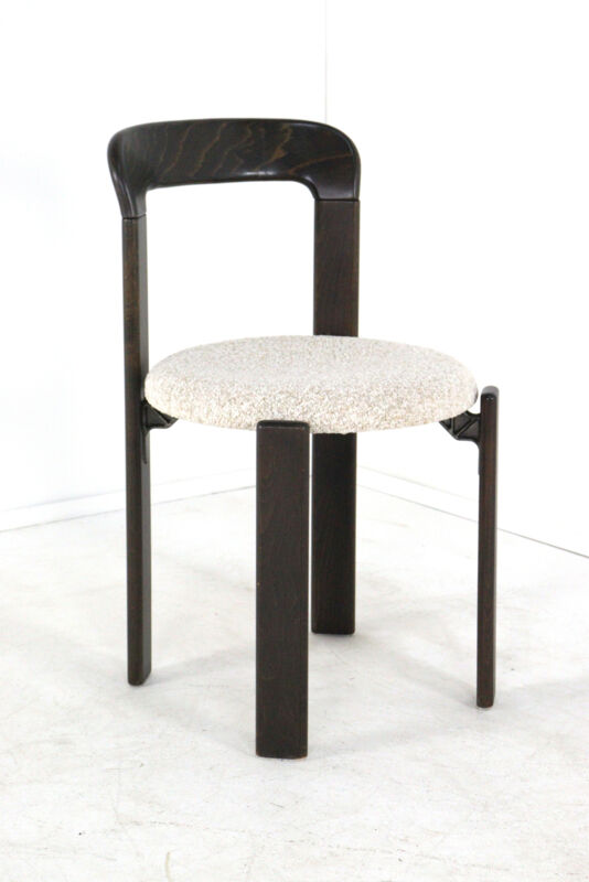 Set of 6 Bruno Rey chairs for Kusch & Co model 3300 - new upholstery.