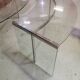 2 glass desks by Radice & Gallotti, 1970