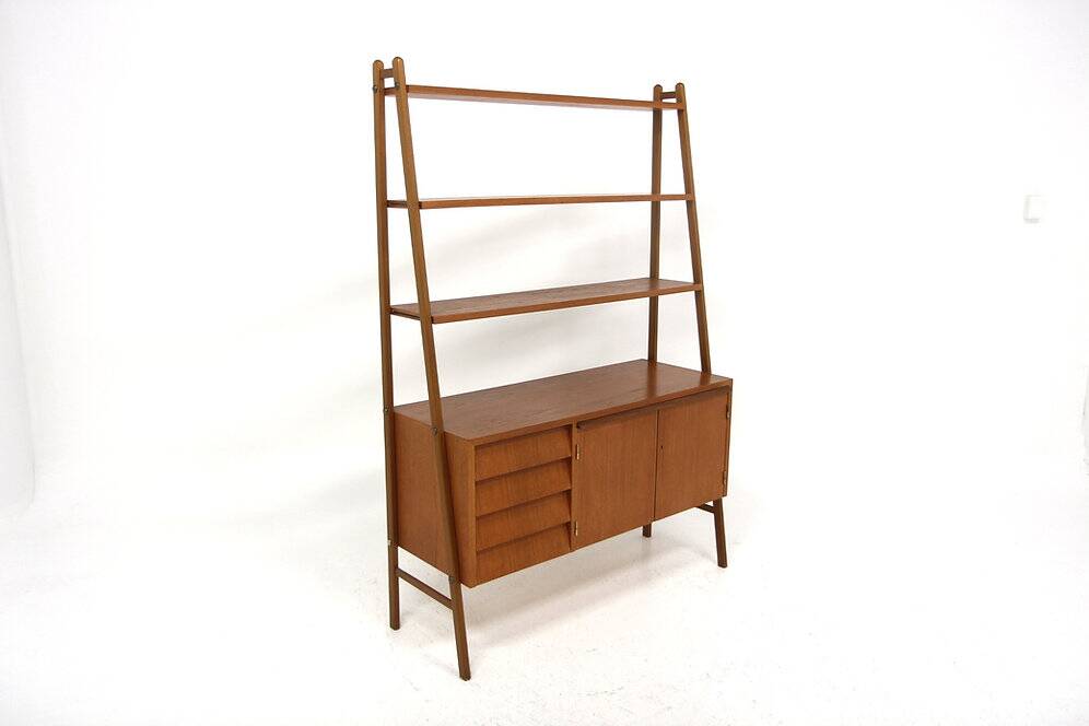 Secrétaire scandinave en teck, Suède, 1960