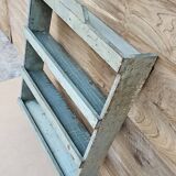 Burmese teak wall shelf