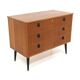 Scandinavian teak chest of drawers, Sweden, 1960