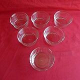 6 duralex glass ramekins