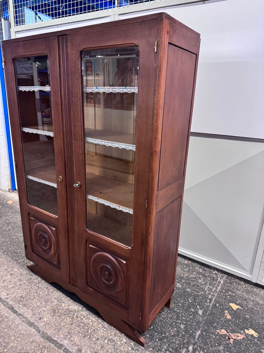 Art Deco display cabinet bookshelf
