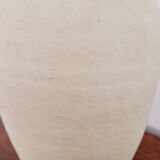 Matte cream clay vase