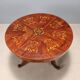 Table ancienne Charles X en acajou marqueté, Italie, XIXe siècle