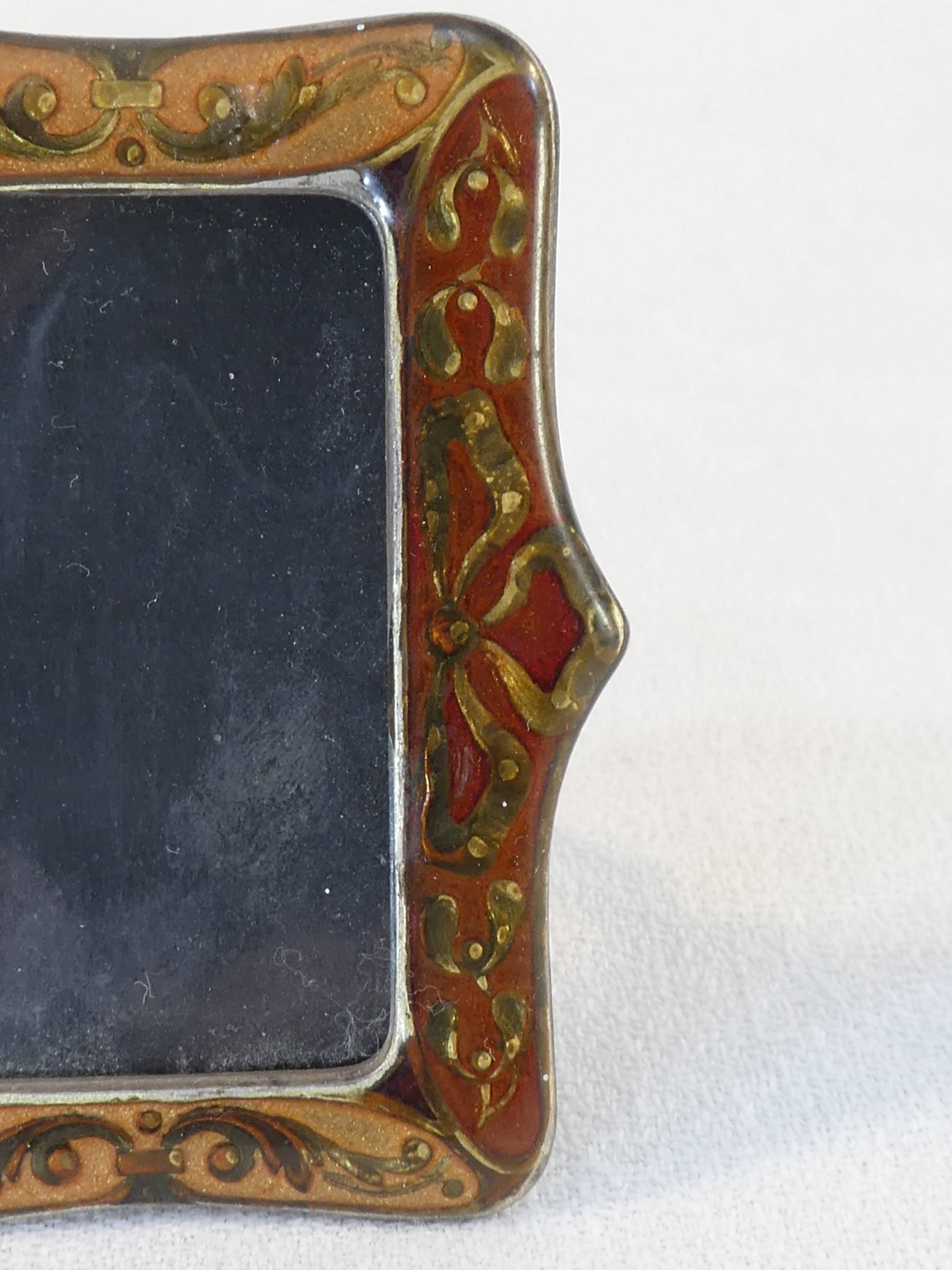 Frame photo holder 1900 art nouveau