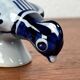 Ceramic bird candlestick from the Danish mid-century studio of Søholm, 1960s.