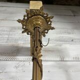 Antique brass chandelier