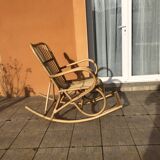 Rattan rocking chair