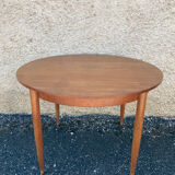 Scandinavian extendable round table