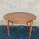 Scandinavian extendable round table