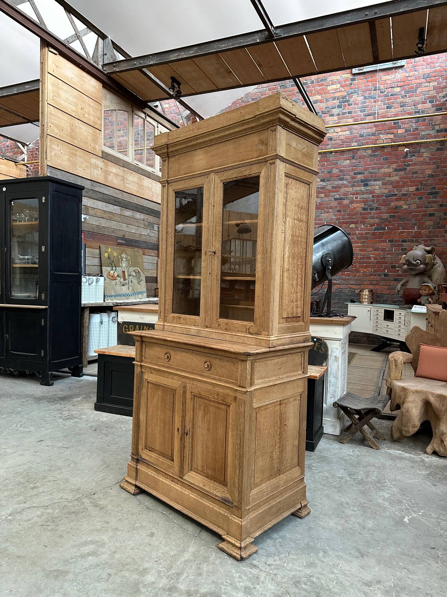 Small Oak Dresser, Late 19th Century