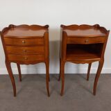 Pair of Louis XV style bedside tables